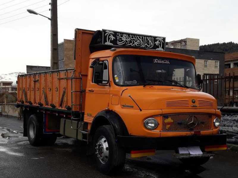 حمل بار با کامیون 911 از مبدا تهران